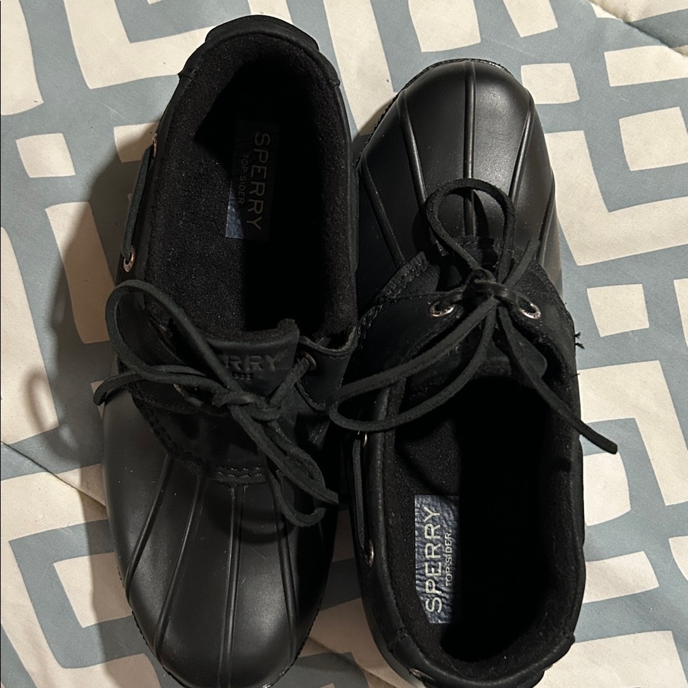Sperry Black Waterproof Boots - Picture 6 of 6